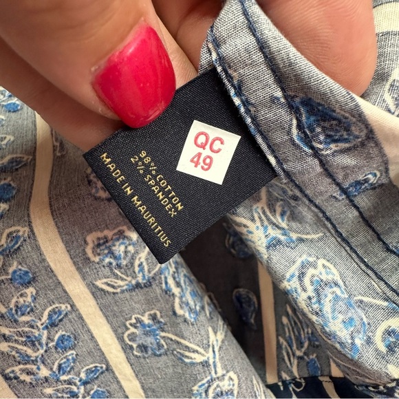 NWT cremieux premium denim boho western tropical Men's Shirt cotton blend - Picture 3 of 6